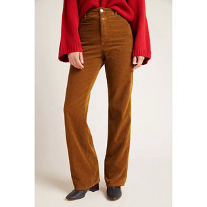 $279 CLOSED Kathy Ultra High-rise Straight Corduroy Pants Size 29 Made in Italy